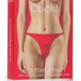 Ouch! – Vibrerend Ondergoed met Open Kruis voor Sexy Geheimen – Rood